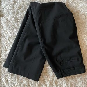 Black dress pants from banana republic size 8 long